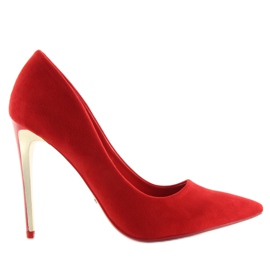 Căprioară LE-08 Toc auriu roșu roşu