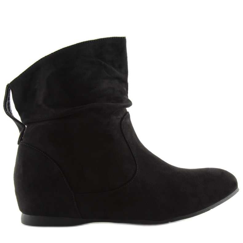 Cizme negre PE100 cu canapea neagra negru