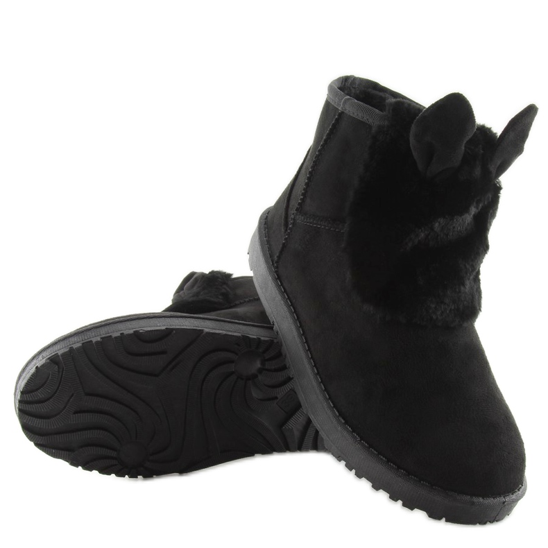 Emusy negru cu urechi B198 negru Emusy negru cu urechi B198 negru