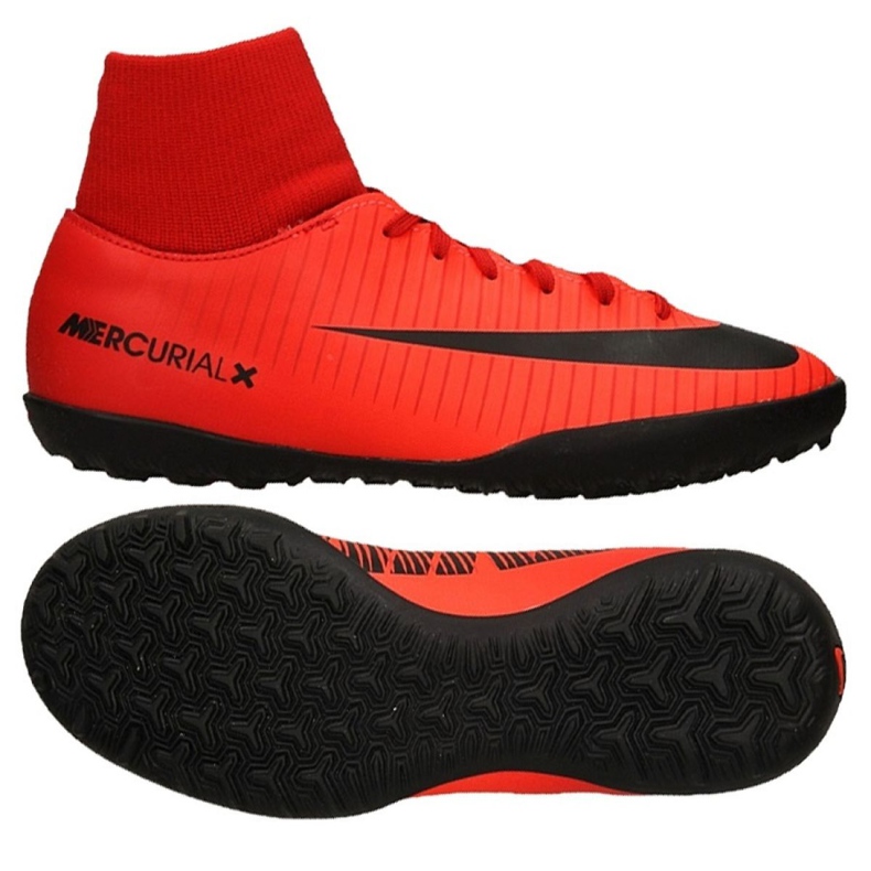 Pantof de fotbal Nike MercurialX Victory Vi roșu roșu