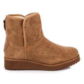 Coco Perla Mukluki pe platformă maro Coco Perla Mukluki pe platformă maro