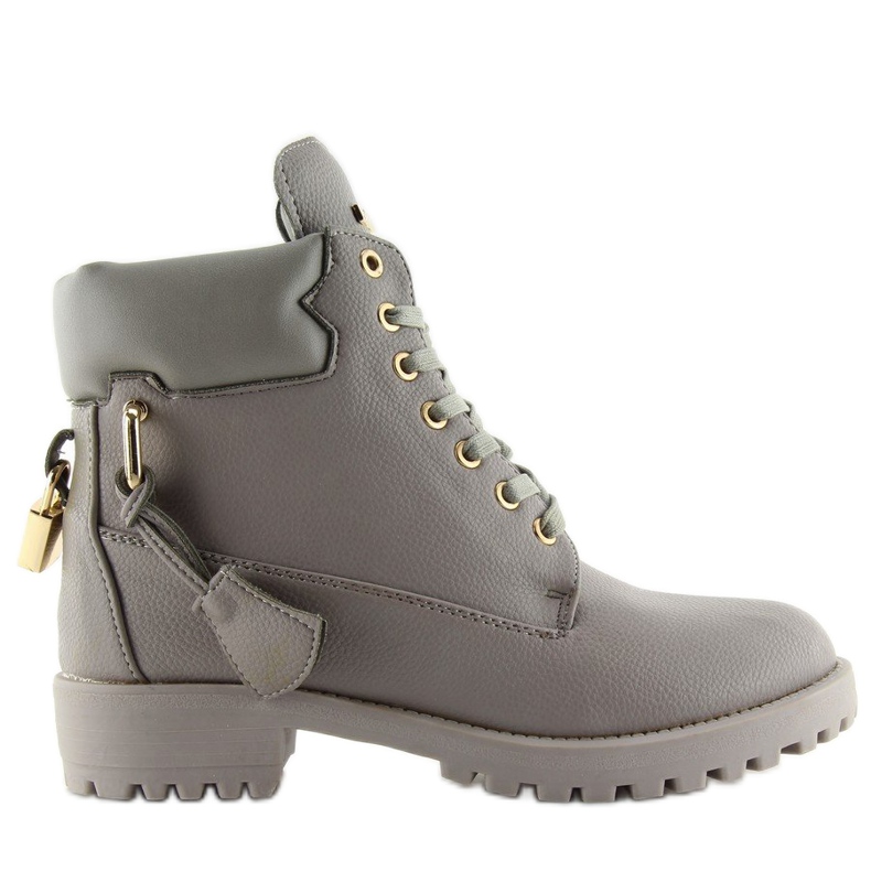 Busteni de cherestea cu lacăt 1302 L. GREY gri