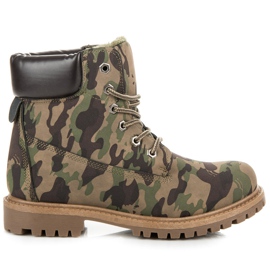 Via Giulia  Trappers Moro Cu Blană multicolor