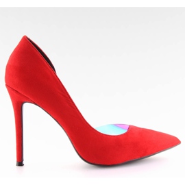 Ace roșii irizate 5125 Roșu roşu