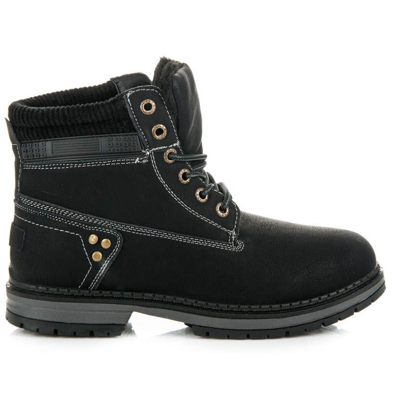 Ghete cu dantelă negru