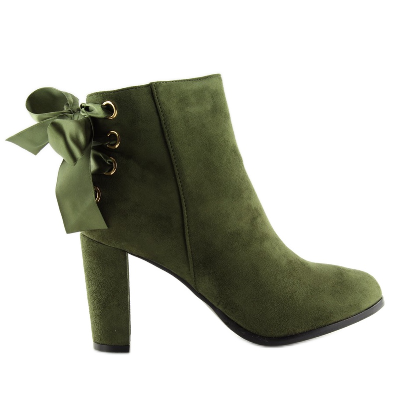 Cizme verzi pe post A852 verde