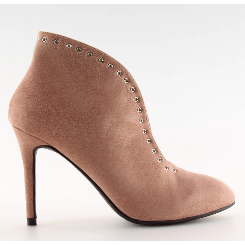 Stilettos cu trandafir roz 1660-251 roz