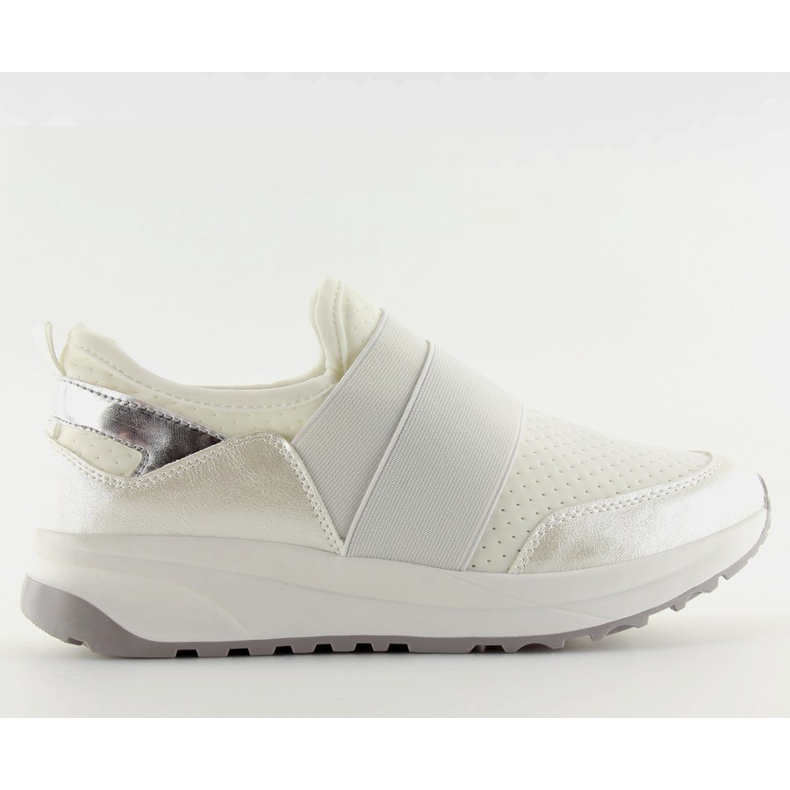 Pantofi sport albi pentru femei NB150P Alb gri