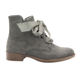 Cizme de dama Sergio Leone 300 gri