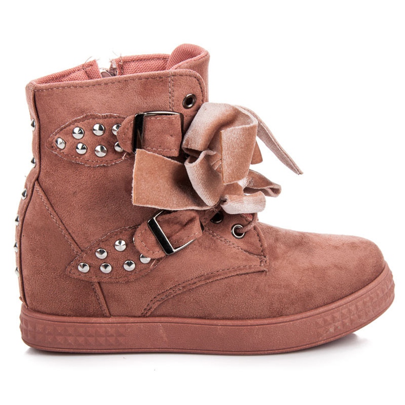 Tenisi cu fundite roz