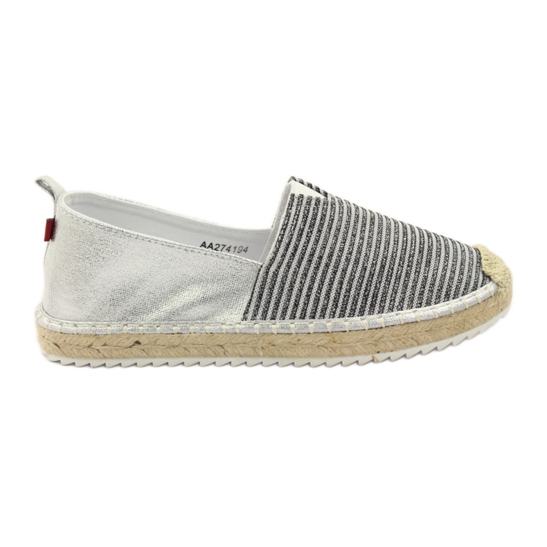 Espadrile balerini Big Star 274194 negru maro gri
