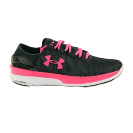 Pantofi Under Armour Speedform Turbulence Run negru roz
