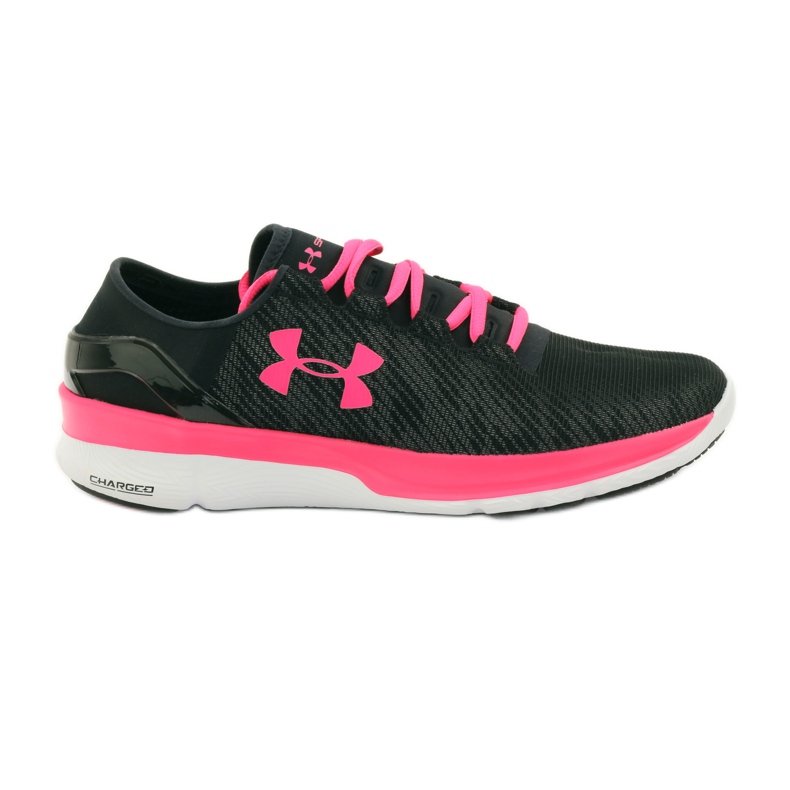 Pantofi Under Armour Speedform Turbulence Run negru roz
