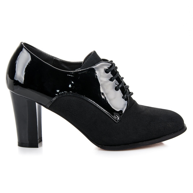 Pantofi lacuiti Vinceza negru
