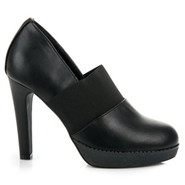Vinceza Pantofi cu toc înalt negru Vinceza Pantofi cu toc înalt negru