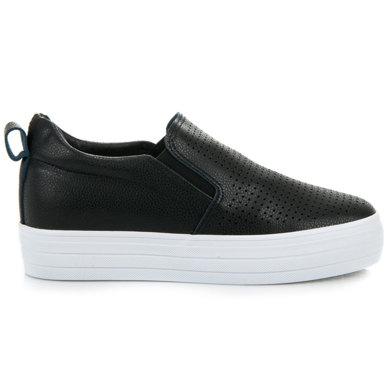 Sliponi pe platformă negru