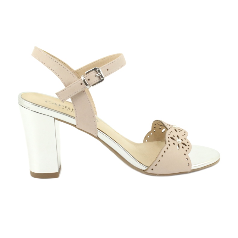 Sandale Caprice pantofi de damă 28303 multicolor roz