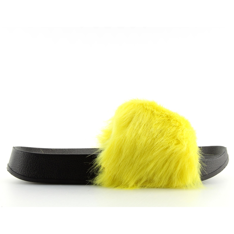 Papuci de blana galbena S36 galben