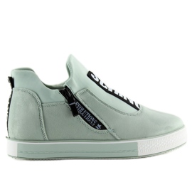 Tenisi pe pană celadon NB168 verde