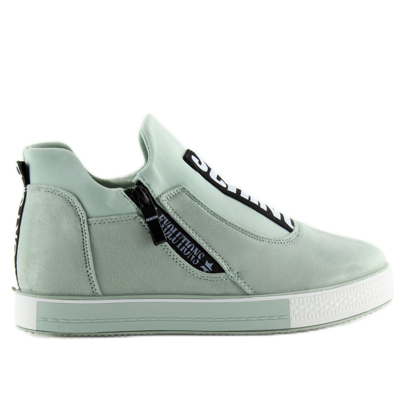 Tenisi pe pană celadon NB168 verde