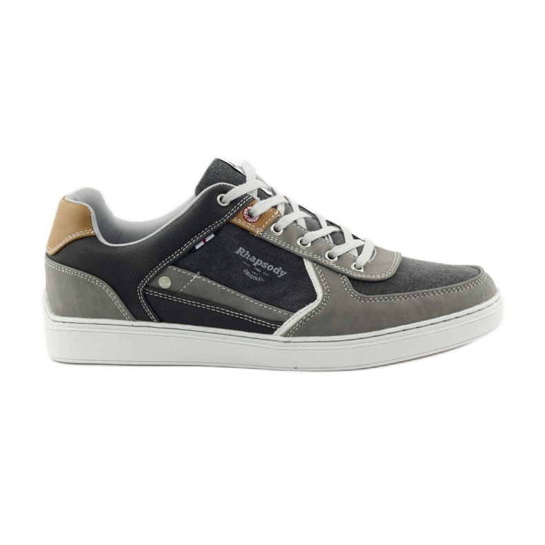 American Club Grey American 703021 pantofi sport gri pentru bărbați maro American Club Grey American 703021 pantofi sport gri pentru bărbați maro