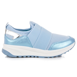 Pantofi sport de alunecare albastru