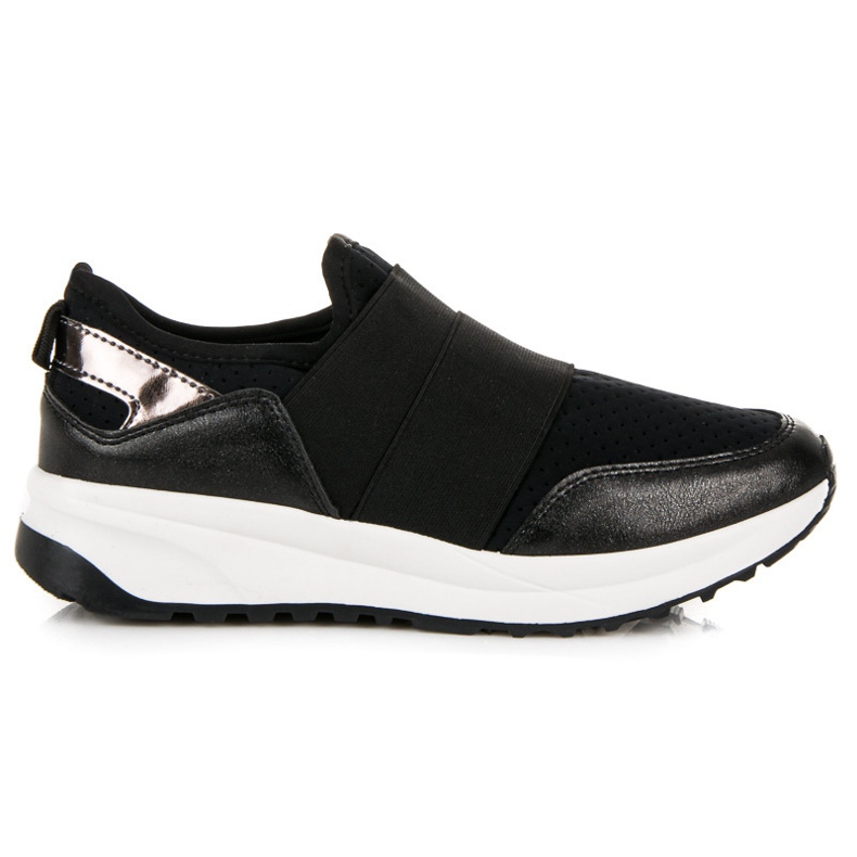 Pantofi sport slip-on negru