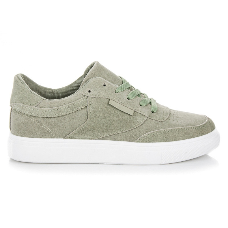 Pantofi de sport pe platformă verde