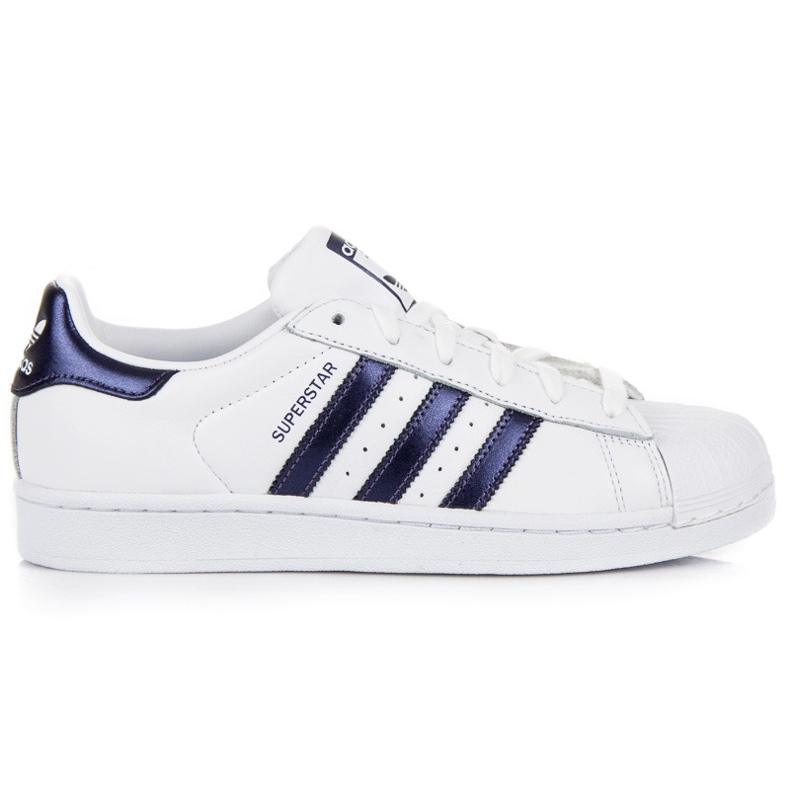 Adidas superstar w alb