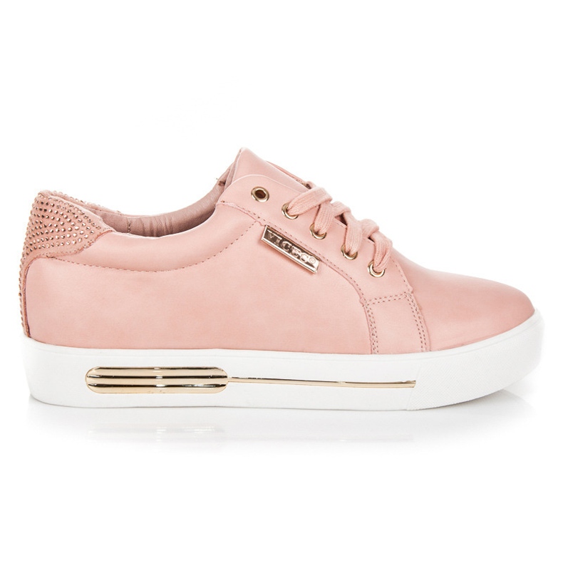 Vices Pantofi sport cu platforma roz