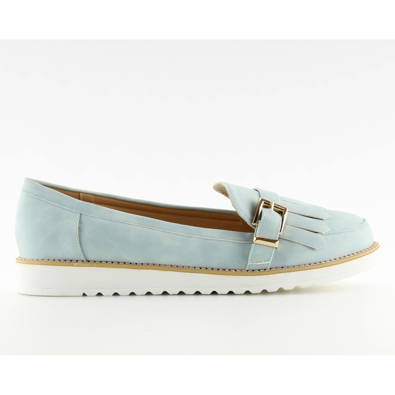Mocasini de dama albastri 7210 Blue albastru Mocasini de dama albastri 7210 Blue albastru