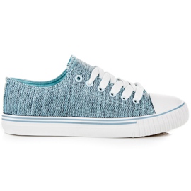 L&H Adidasi albastru deschis