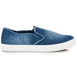 Torna Pantofi din denim albastru