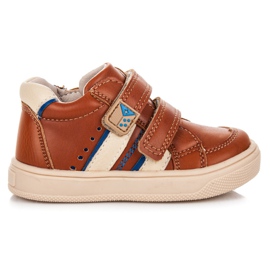 American Club Bocanci maro pe Velcro American Club Bocanci maro pe Velcro