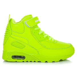 Hasby Botine neon verde