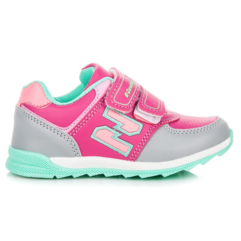 Hasby Adidași cu Velcro roz