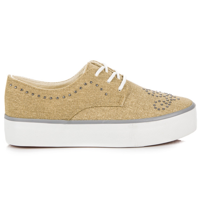 Kylie Adidași Cu Cristale maro