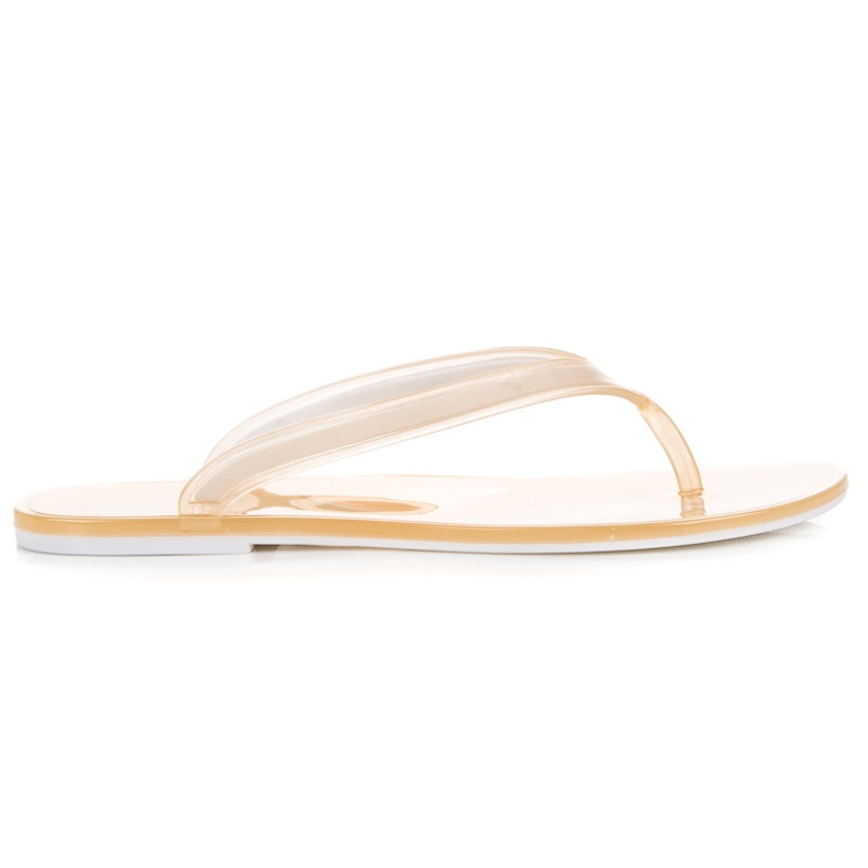 Vinceza Papuci flip-flop galben