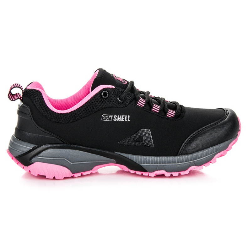 American Club Pantofi Sport Softshell negru