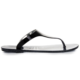 Vinceza Flip-flops din cauciuc negru