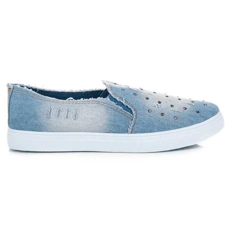 Bella Paris Încalează-ți pantofii din denim albastru