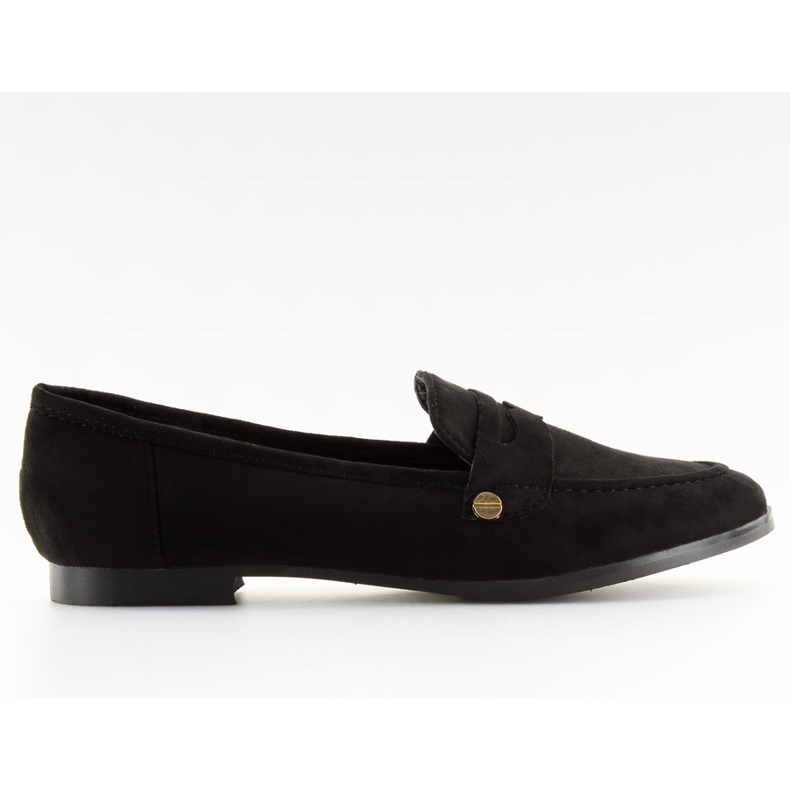 Negru Mocasini negri de dama T298 Black Negru Mocasini negri de dama T298 Black