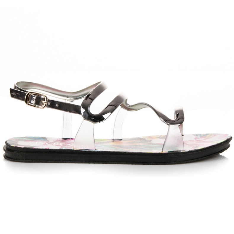 Vinceza Sandale prinse cu cataramă gri Vinceza Sandale prinse cu cataramă gri