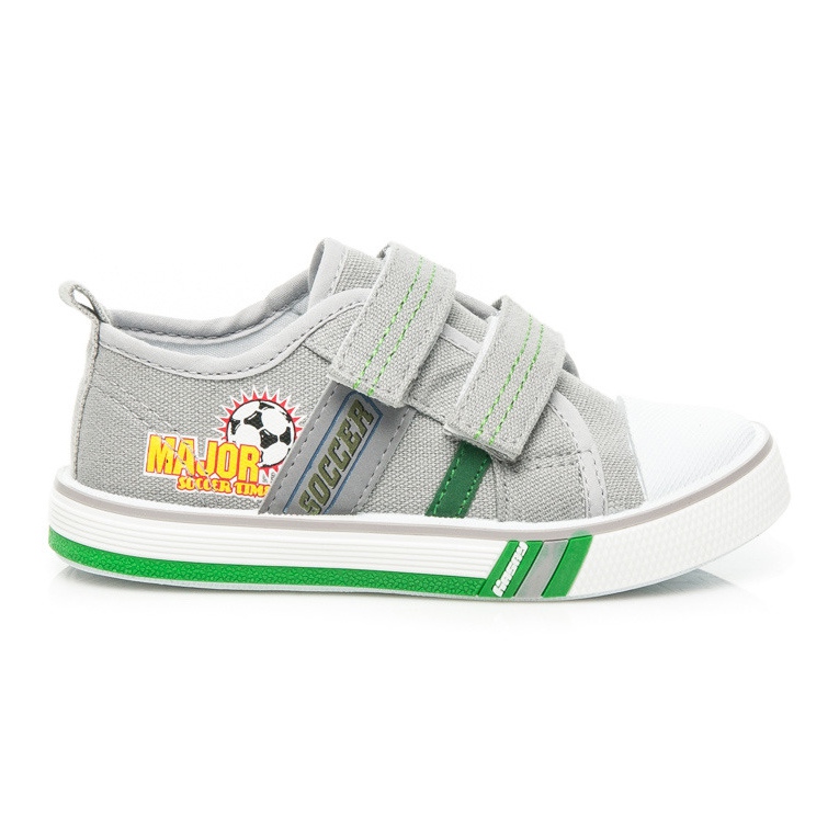 Hasby Adidași cu velcro gri