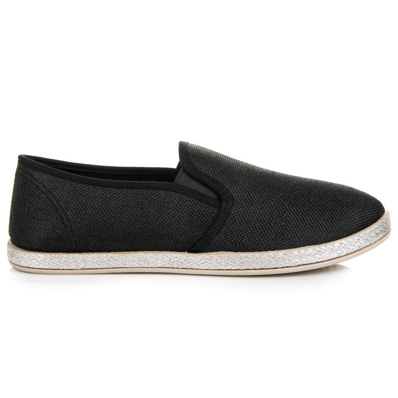 Muto Espadrile cu slip negru