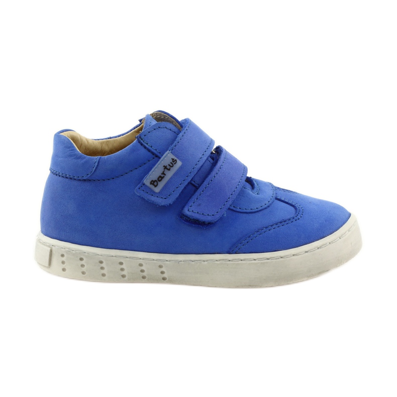 Pantofi băieți cu Velcro Bartuś albastru Pantofi băieți cu Velcro Bartuś albastru