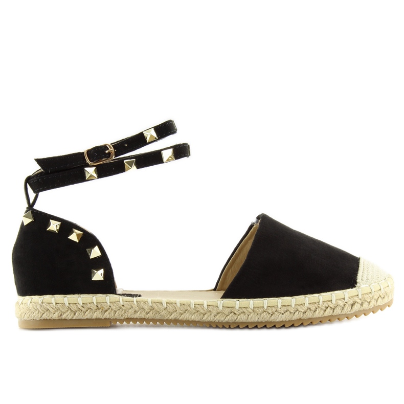 Espadrile negre dama 12-56 negre negru Espadrile negre dama 12-56 negre negru