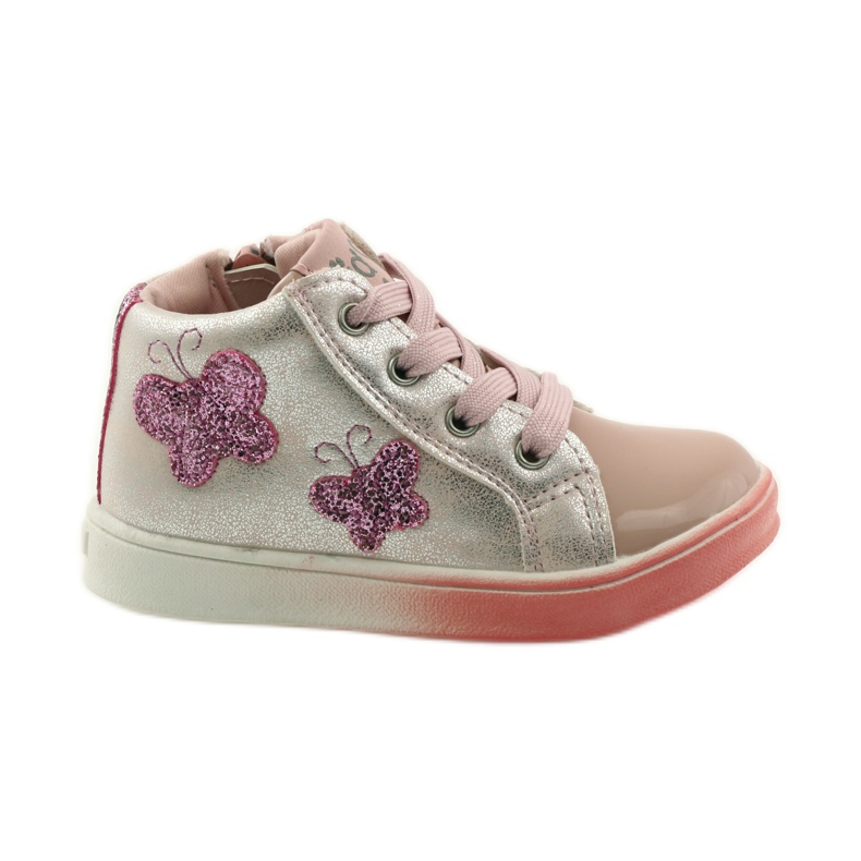 American Club Fluturi americani pentru fete sportive roz gri