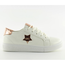 Tenisi albi dama 343-Y gold galben