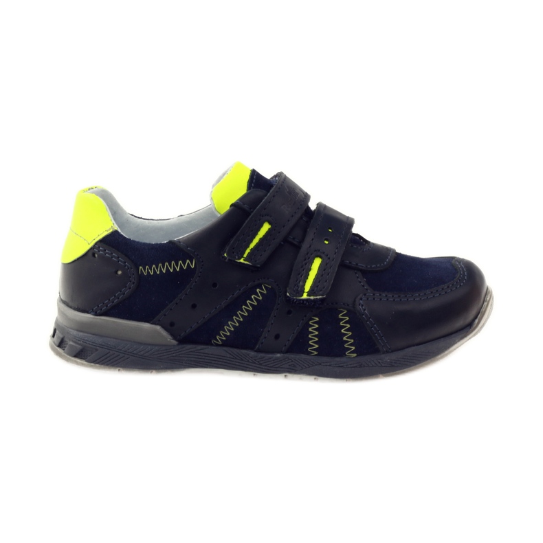 Ren But Pantofi de pantofi Ren pentru Velcro 3282 Navy Blue albastru marin multicolor verde